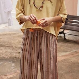 Freepeople Day’s End Striped Pants NWT